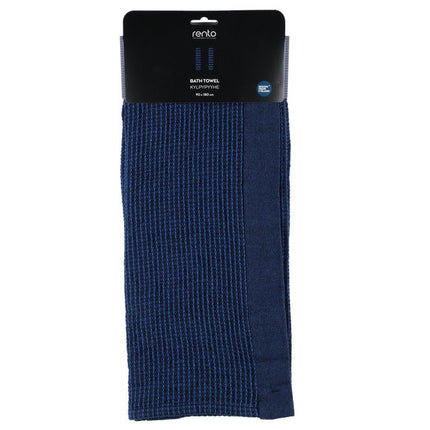 Rento Kenno Håndklæde mørkeblå 90 x 180 cm