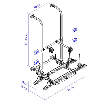 Thule Cykelstativ Elite G2 standard sort 306560