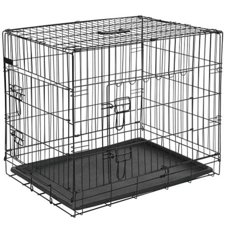 @Pet Transportbur metall 77,5x48,5x55,5 cm svart 15002