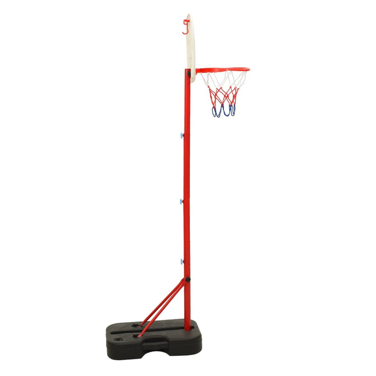 Flyttbar basketkorg justerbar 138,5-166 cm