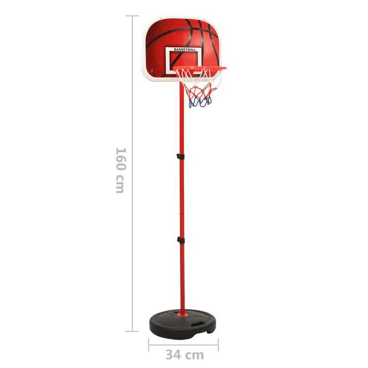 Basketkorg justerbar 160 cm