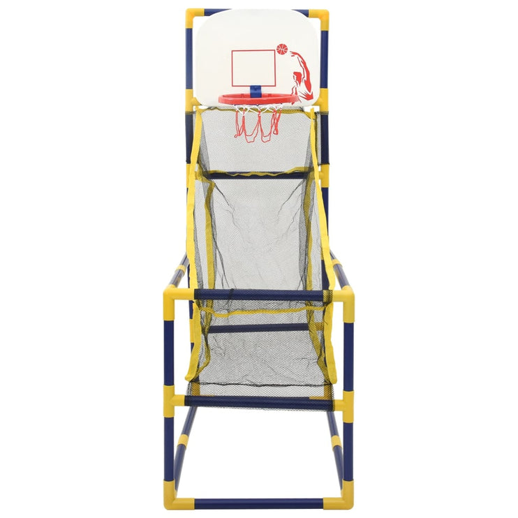 Basketboll arkadspel med boll och pump 45x86x127 cm