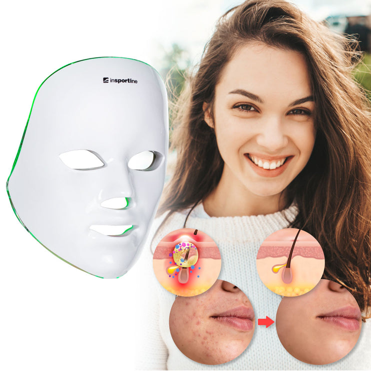 inSPORTline Face Mask Light Therapy Manahil