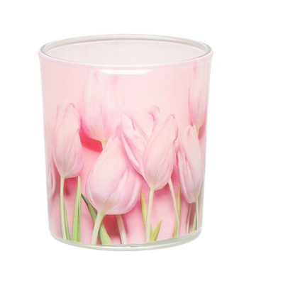 Aura Duftlys i glas Floral Happiness