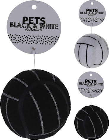 Tyggelegetøj til hund. Tennisbold 75 mm B&W
