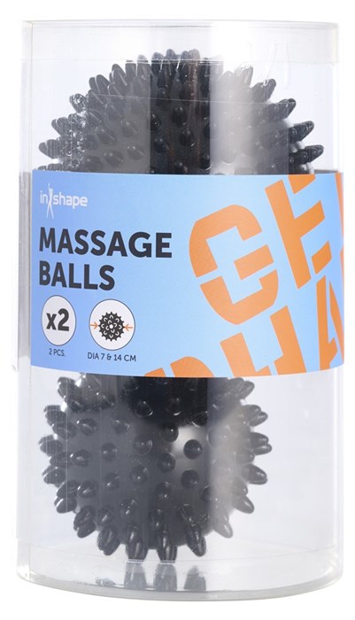 Massage ball ø7cm + ø10cm
