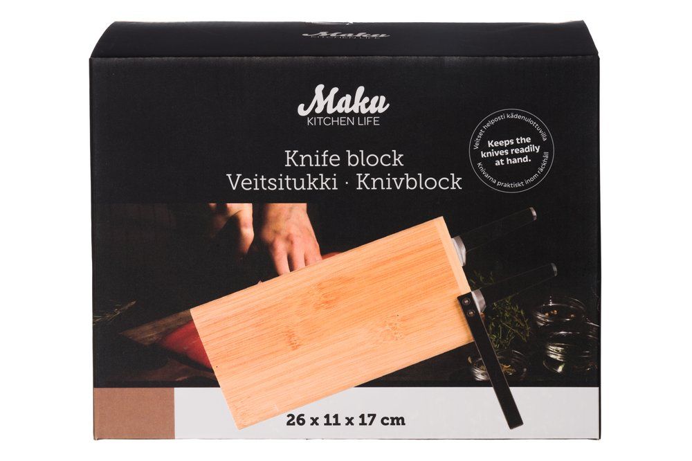 Maku Knife blok bambus