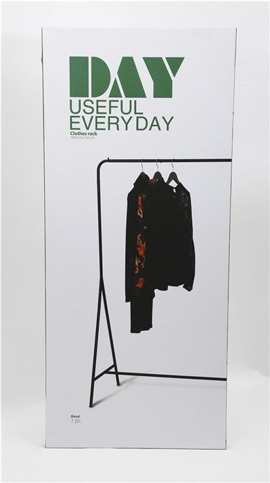 Day Garderobestativ 109x55x154cm sort