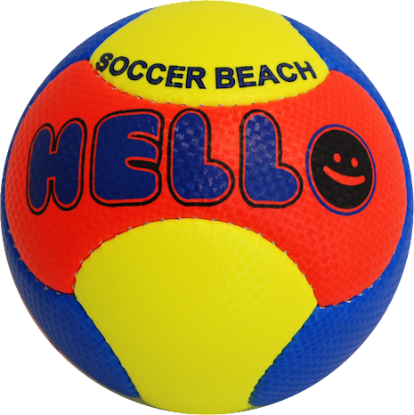 Strandfodbold 22 cm 3 farver