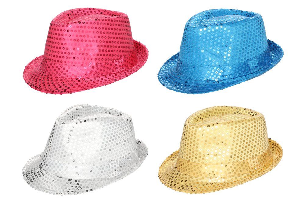 Festi Hat, glitter Ass.