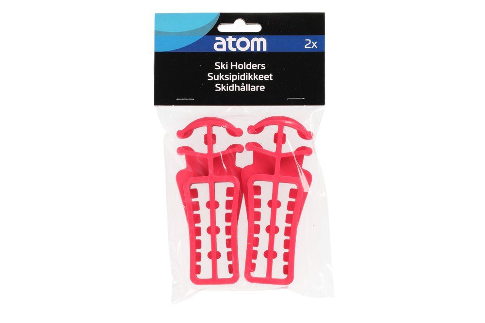 Atom Skiholder 2-pak rød