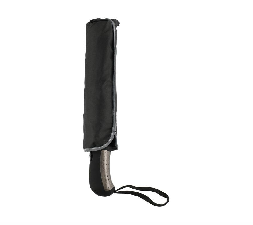 Acces Paraply med reflekterende kant og automatisk foldning