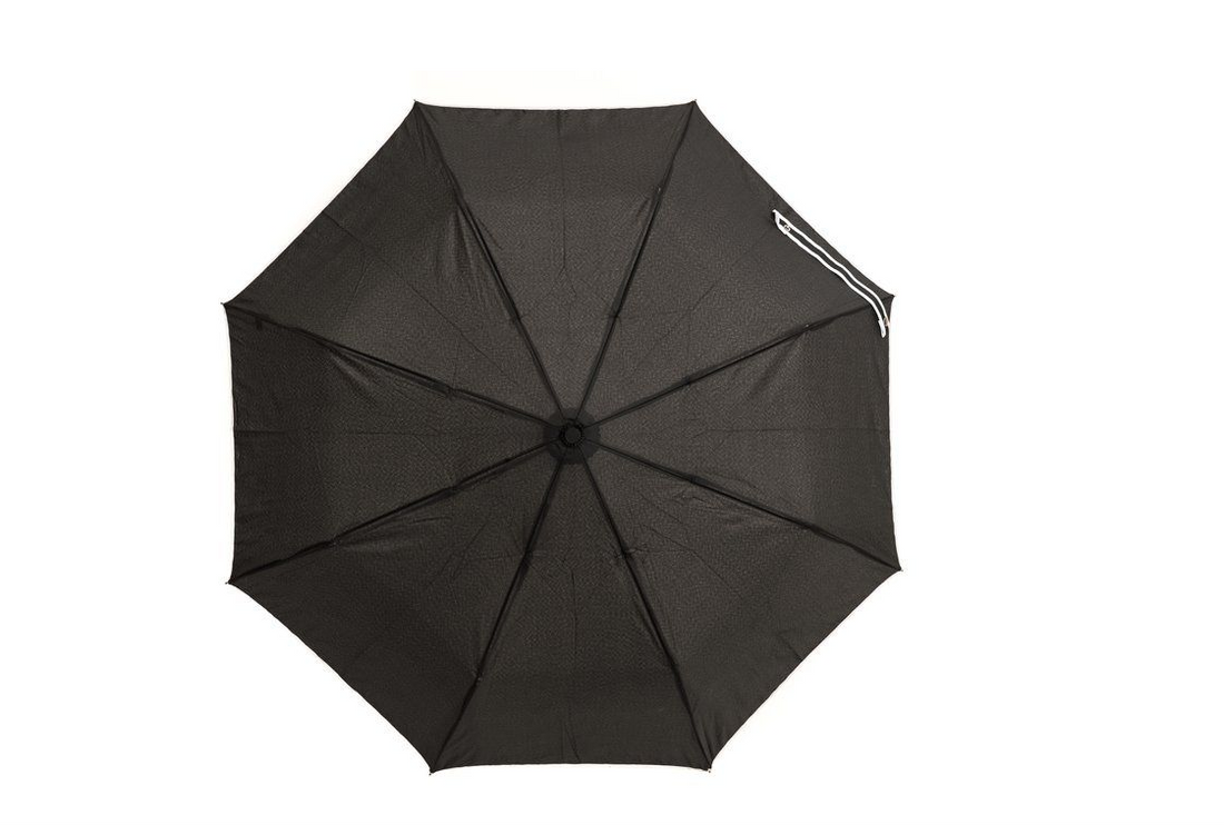 Access Paraply med reflekterende kant og automatisk foldning