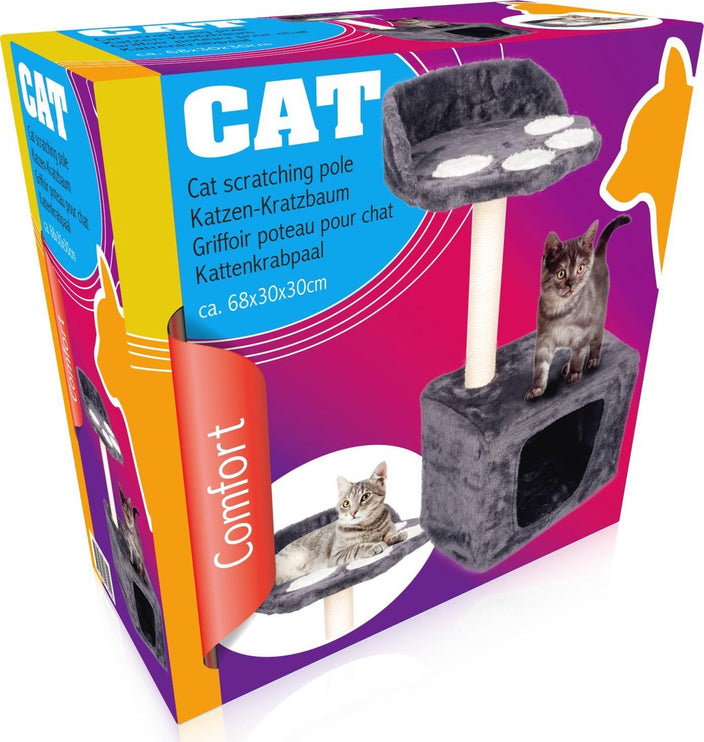 Pet Comfort kradsestolpe til katte mørkegrå 68cm