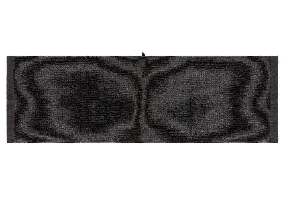 Rento Sædebetræk Kenno sort/grå 60x160 cm