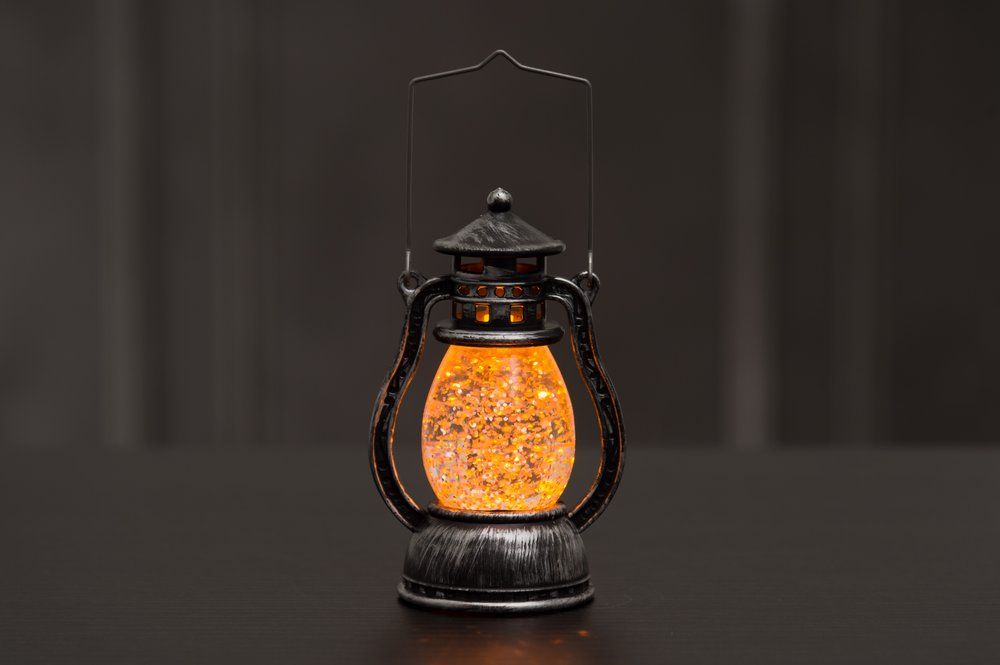 Finnlumor Dekorlampe LED mini-lanterne akvarium 12 cm